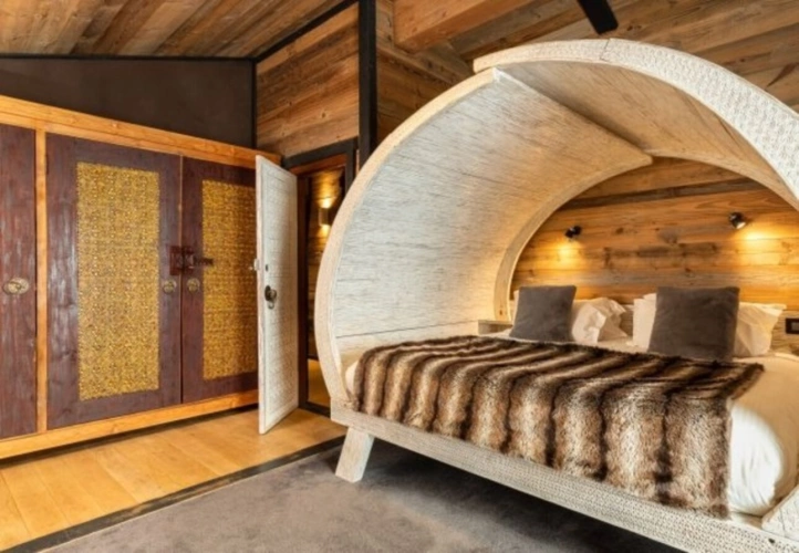 Photos 18 - Prestige - ENSEMBLE ALPIN ULTRA-PREMIUM de 3 500 m² à TIGNES (73) 5 Chalets, accès ski au pied, vue, piscine