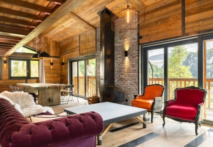 Photos 34 - Prestige - ENSEMBLE ALPIN ULTRA-PREMIUM de 3 500 m² à TIGNES (73) 5 Chalets, accès ski au pied, vue, piscine