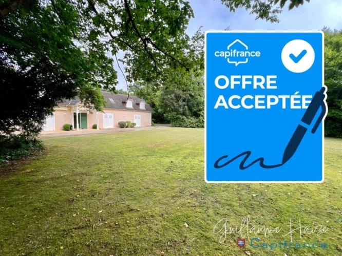 Photos 1 - Prestige - Propriété de caractère nichée au coeur d'un parc paysager à vendre  NIHERNE (36)