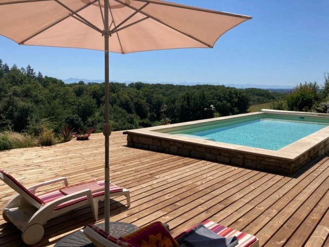 Photos 4 - Équestre - MARCIAC (32) proche, BELLE PROPRIETE GASCONNE 3ha, maison de maitre, 4 gîtes, piscine, boxes à chevaux