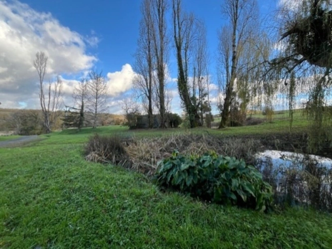 Photos 2 - Équestre - MARCIAC et PLAISANCE(32), AUTHENTIQUE et ELEGANTE PROPRIETE GASCONNE, dans son jus, SANS VOISIN, VUE sur les coteaux 300m2, dependances 500m2, près de 8ha bois et terres