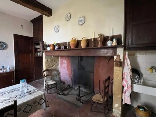 Photos 5 - Équestre - MARCIAC et PLAISANCE(32), AUTHENTIQUE et ELEGANTE PROPRIETE GASCONNE, dans son jus, SANS VOISIN, VUE sur les coteaux 300m2, dependances 500m2, près de 8ha bois et terres