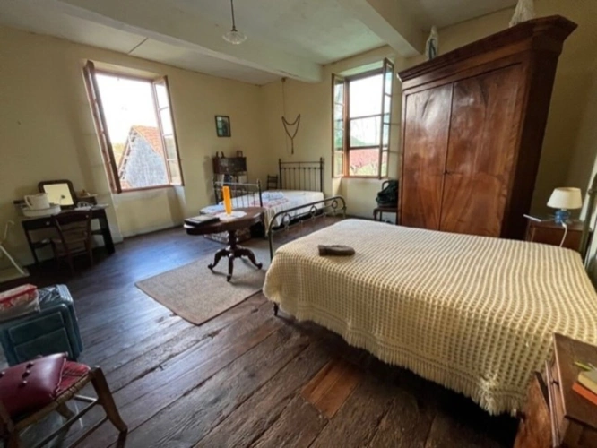 Photos 10 - Équestre - MARCIAC et PLAISANCE(32), AUTHENTIQUE et ELEGANTE PROPRIETE GASCONNE, dans son jus, SANS VOISIN, VUE sur les coteaux 300m2, dependances 500m2, près de 8ha bois et terres