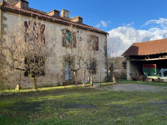 Photos 69 - Équestre - MARCIAC et PLAISANCE(32), AUTHENTIQUE et ELEGANTE PROPRIETE GASCONNE, dans son jus, SANS VOISIN, VUE sur les coteaux 300m2, dependances 500m2, près de 8ha bois et terres