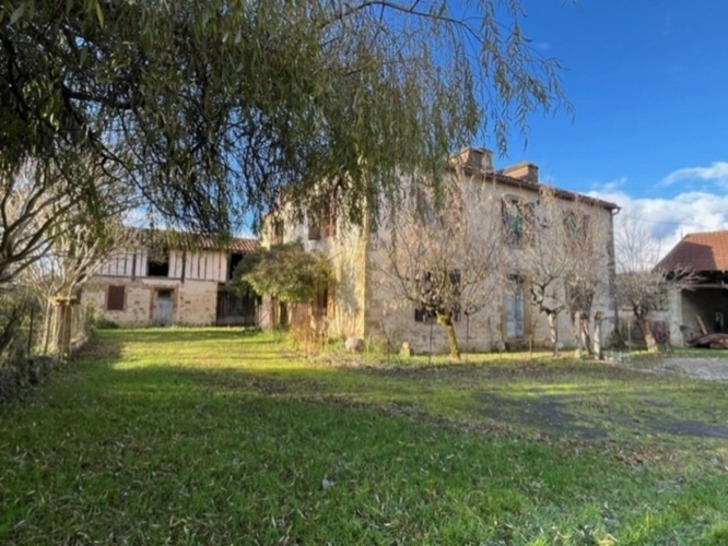 Photos 70 - Équestre - MARCIAC et PLAISANCE(32), AUTHENTIQUE et ELEGANTE PROPRIETE GASCONNE, dans son jus, SANS VOISIN, VUE sur les coteaux 300m2, dependances 500m2, près de 8ha bois et terres