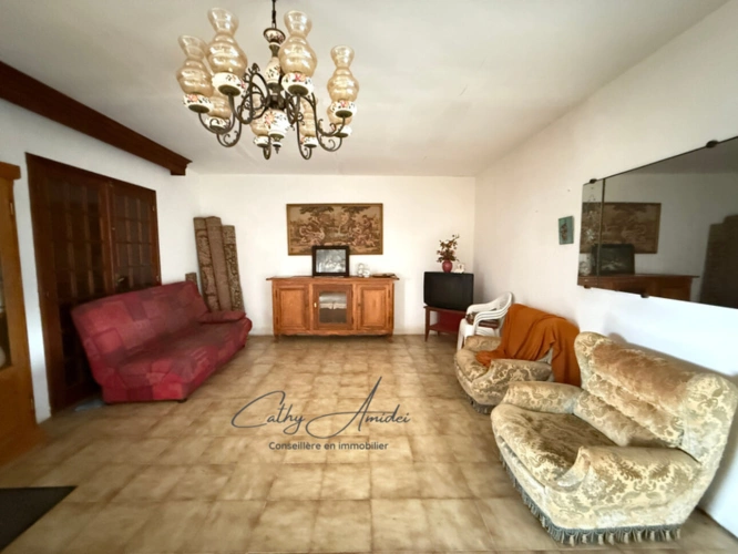 Photos 6 - Touristique - SAGONE (Corse) : Propriete à vendre, maison T4 + dépendance avec 2 appartements T1, sur terrain plat de 5000m2