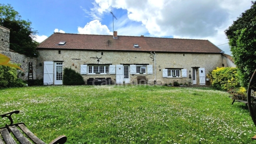 Photos 11 - Rural - Dpt Essonne (91), à vendre proche de Méréville propriété 8 pièces avec maisonnette, jardin clos, cave et garage