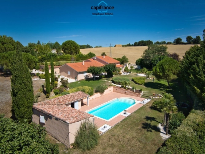 Photos 5 - Rural - Property for sale 6 rooms PONT DU CASSE (47) House of 170m2 on 7112m2 of enclosed land