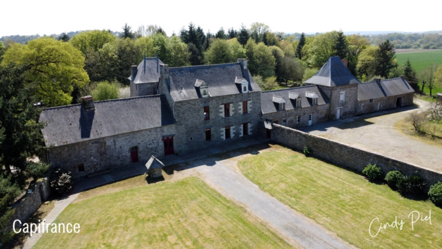 Photos 1 - Prestige - Dpt Morbihan (56), à vendre QUELNEUC manoir propriété d'exception - Terrain de 27 103 m²