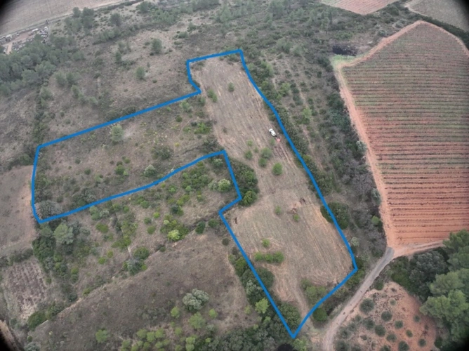 Photos 1 - Agricole - Terrain agricole de 8 500 m² à GABIAN (34)