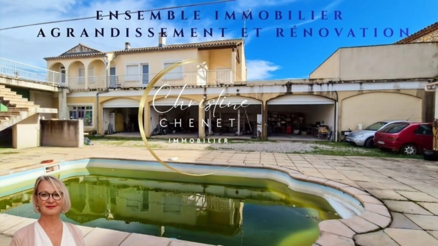 Photos 2 - Touristique - ENSEMBLE IMMOBILIER - SAINT LAURENT D'AIGOUZE (30)