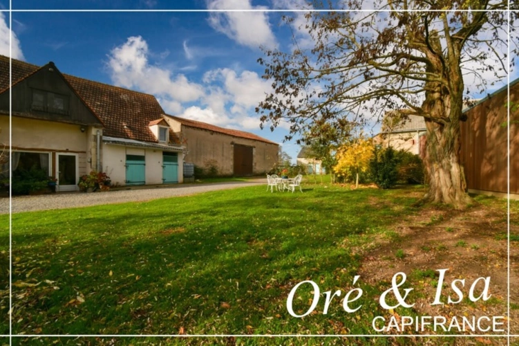 Photos 2 - Équestre - Propriete à vendre 7 pièces REIGNY (18)