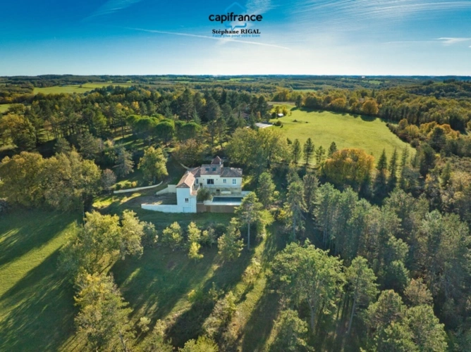 Photos 18 - Rurale - Propriete à vendre 5 pièces MAUROUX (46) maison de 155m2 habitables avec piscine sur terrain de 5499m2