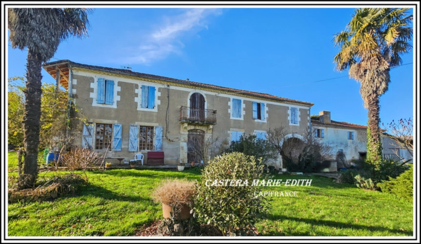 Photos 1 - Rurale - Propriete AVEC CORPS DE FERME - 159 M² Habitables -7 pièces et plus - Proche VIC FEZENSAC (32)