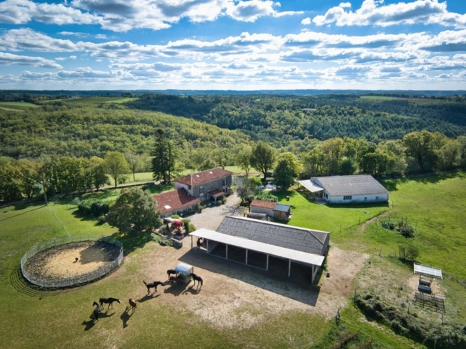 Photos 26 - Equestrian - 360° Panoramic view Estate – Exceptional Equestrian Property in Tournon d’Agenais (47)