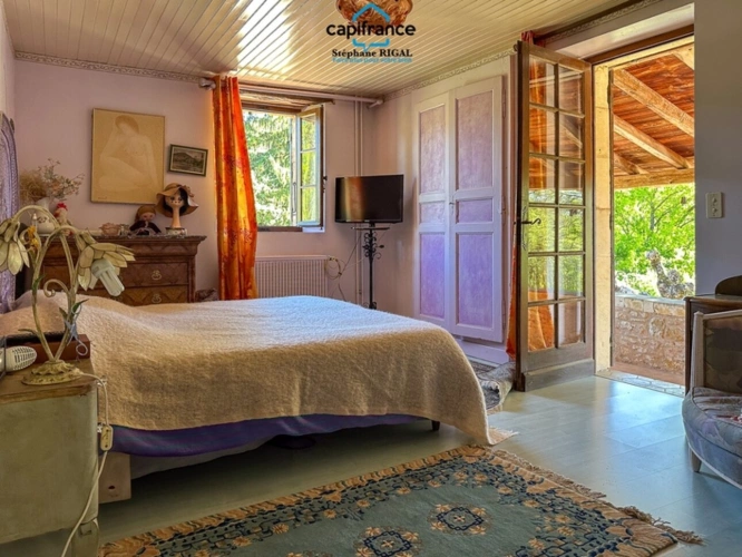 Photos 15 - Prestigious - Property for sale 7 rooms FUMEL (47) Property of 230m2 on 11ha of meadow and woods. Swimming pool an