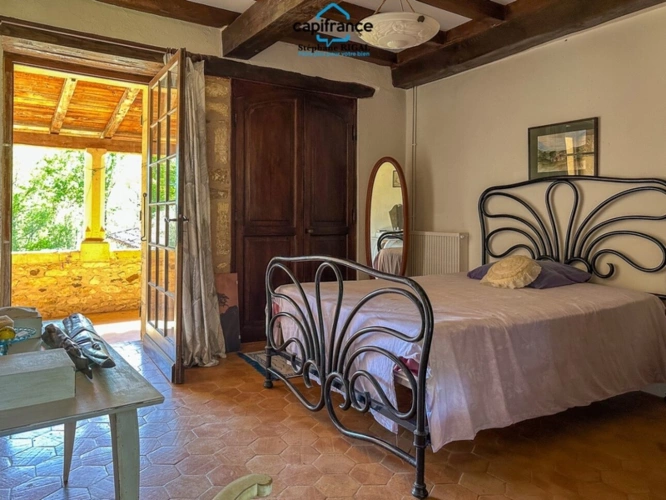 Photos 17 - Prestigious - Property for sale 7 rooms FUMEL (47) Property of 230m2 on 11ha of meadow and woods. Swimming pool an