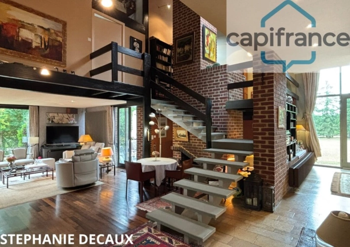 Photos 1 - Prestige - A VENDRE EN EXCLUSIVITÉ – Domaine d’exception en lisière de forêt à Ohain (59) 