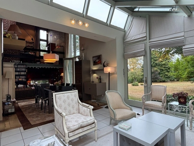 Photos 6 - Prestige - A VENDRE EN EXCLUSIVITÉ – Domaine d’exception en lisière de forêt à Ohain (59) 