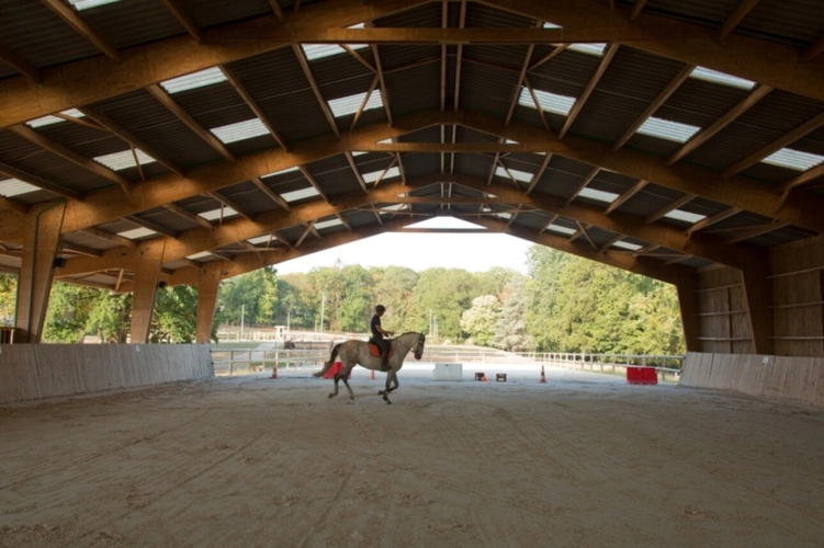Photos 27 - Équestre - Château, installation équestre (haras) à vendre au coeur du bocage bourbonnais - Maison de gardien, club house, maison des cavaliers, boxes, écuries - Terrain de 40 hectares