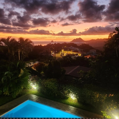 Photos 15 - Prestige - PROPRIETE D EXCEPTION VUE PANORAMIQUE CARAIBES RENTABILITE IMMEDIATE SAINTE LUCE (972)