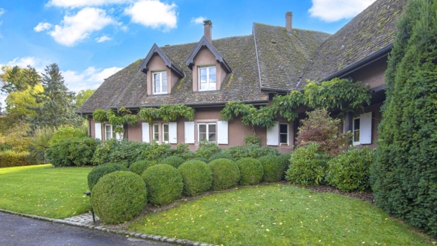 Photos 1 - Prestige - Propriété à vendre 11 pièces 6 chambres à coucher , piscine à BITSCHWILLER LES THANN (68)