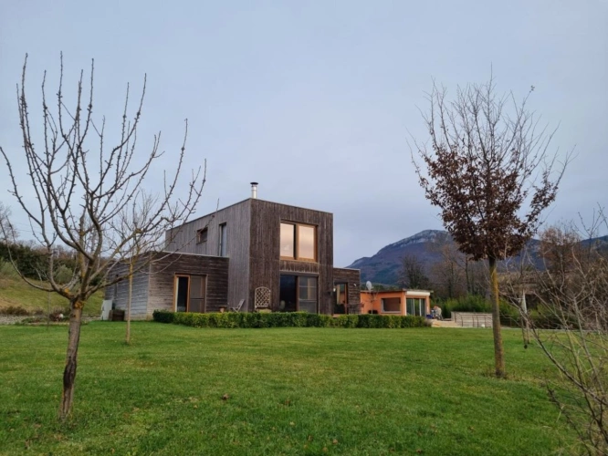 Photos 2 - Rurale - Maison ossature bois avec piscine et étang