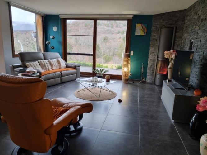 Photos 10 - Rurale - Maison ossature bois avec piscine et étang