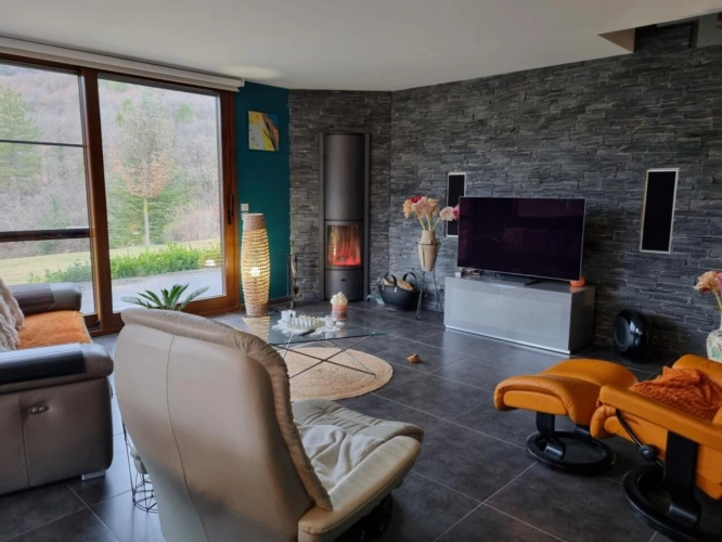 Photos 11 - Rurale - Maison ossature bois avec piscine et étang