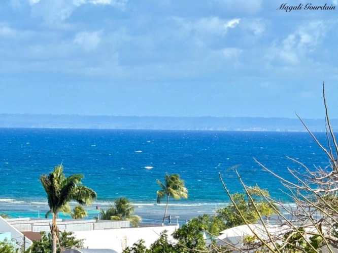 Photos 1 - Prestige - A VENDRE - PROPRIETE D'EXCEPTION AVEC VUE MER IMPRENABLE & STUDIO ATTENANT - SAINTE ANNE