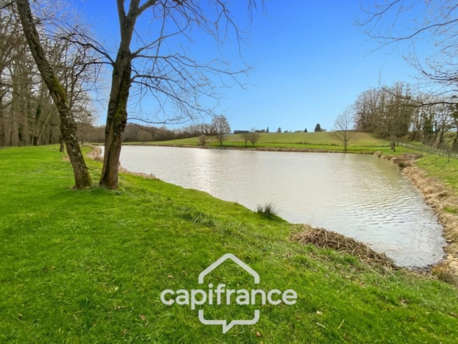 Photos 4 - Forestière - Etang de pêche - 1.1 hectare d'eau - empoissonné -  DOMMARTIN LES CUISEAUX (71)