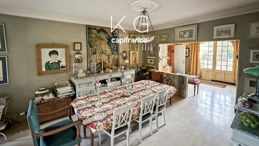 Photos 2 - Rurale - Maison de famille 230 m2 à vendre sur terrain de 3 700 m² piscinable, dépendances 326 m2, Gonneville-sur-Honfleur à 10 min d’Honfleur et 20 min de Deauville