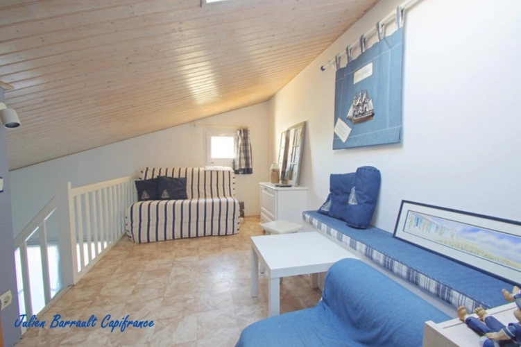 Photos 12 - Rural - Maison de 33,69 m² carrez avec une chambre et une mezzanine (4 couchages) dans la résidence Vendéennes 1