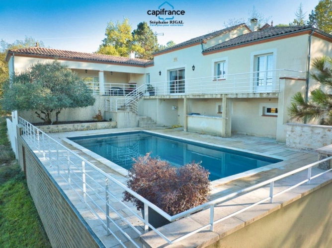 Photos 30 - Rurale - Propriete à vendre 5 pièces MAUROUX (46) maison de 155m2 habitables avec piscine sur terrain de 5499m2