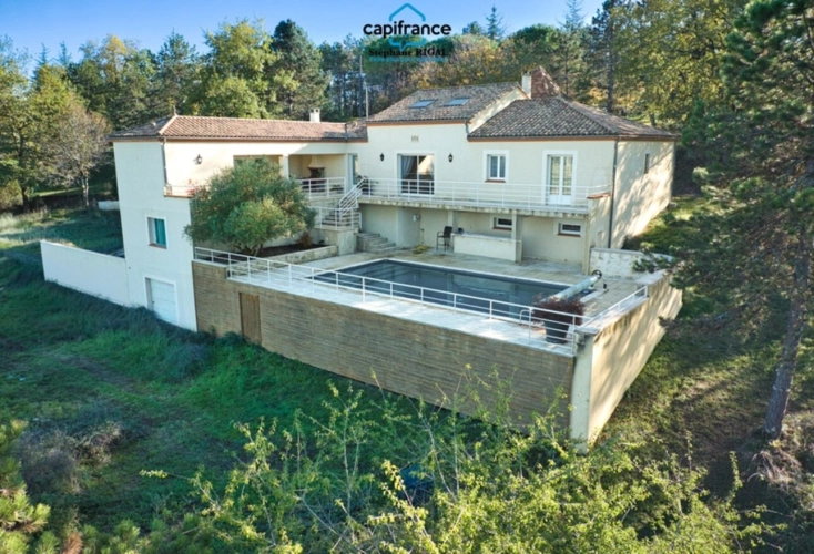 Photos 3 - Rurale - Propriete à vendre 5 pièces MAUROUX (46) maison de 155m2 habitables avec piscine sur terrain de 5499m2