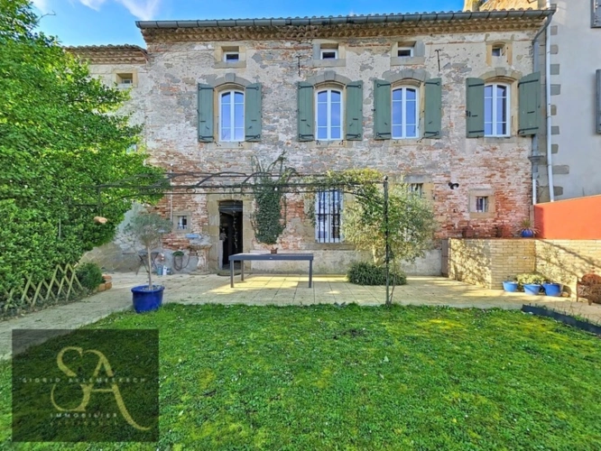 Photos 1 - Rurale - Maison de caractère du XVIIIᵉ siècle * Idéale grande famille ou maison secondaire – Villasavary (11150)