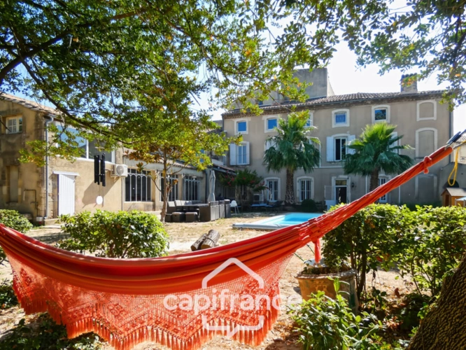 Photos 1 - Prestige - Saint-Geniès-de-Comolas (30) Propriété à vendre 10 pièces 565m² - Terrain 2 409 m²