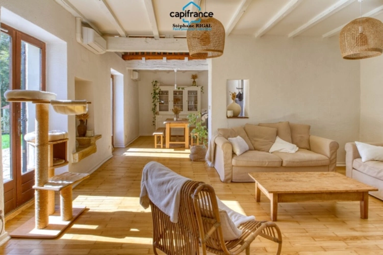 Photos 4 - Prestige - Propriete à vendre 9 pièces MONTAYRAL (47) 190m2 habitables sur terrain de 6689m2 avec piscine