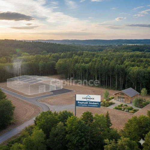 Photos 1 - Rurale - MONTS (37) Terrain à vendre  terrain à bâtir en ZONE ARTISANALE