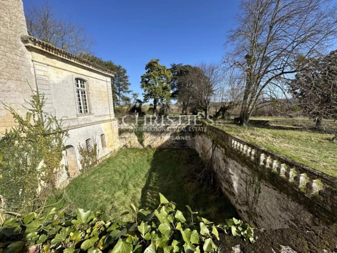 Photos 4 - Prestige - Ancien Château de caractère avec 3 hectares, petit vignoble d'agrément en AOC Lussac St Emilion. De nombreuses dépendances