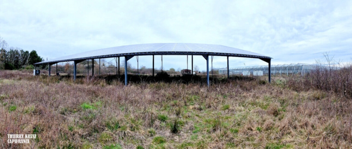 Photos 23 - Agricultural - Terrain agricole douze hectares, vergers, hangar bio-climatique fermé, hangar ouvert, serres, rucher, lac artificiel