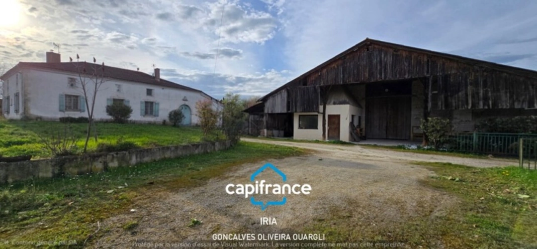 Photos 1 - Rurale - Corps de ferme en Lot-et-Garonne-Propriete à vendre 7 pièces PINEL HAUTERIVE (47)