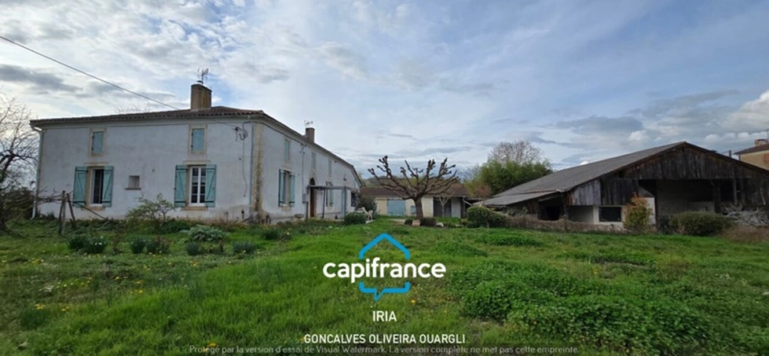 Photos 2 - Rurale - Corps de ferme en Lot-et-Garonne-Propriete à vendre 7 pièces PINEL HAUTERIVE (47)