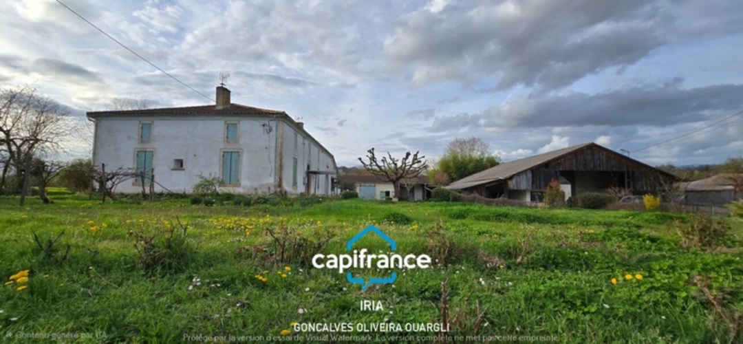 Photos 8 - Rurale - Corps de ferme en Lot-et-Garonne-Propriete à vendre 7 pièces PINEL HAUTERIVE (47)