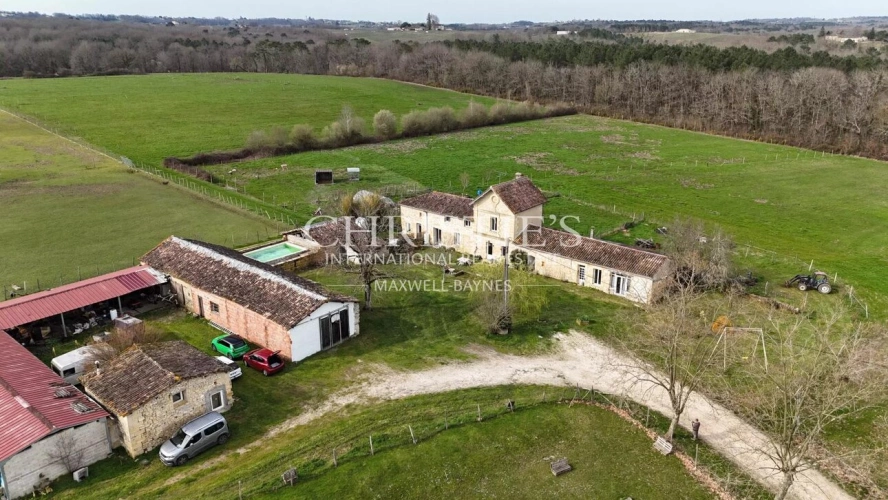 Photos 11 - Agricole - Aux portes de Saint-Émilion — Domaine agricole 19 ha, maison de caractère en pierre, grand potentiel