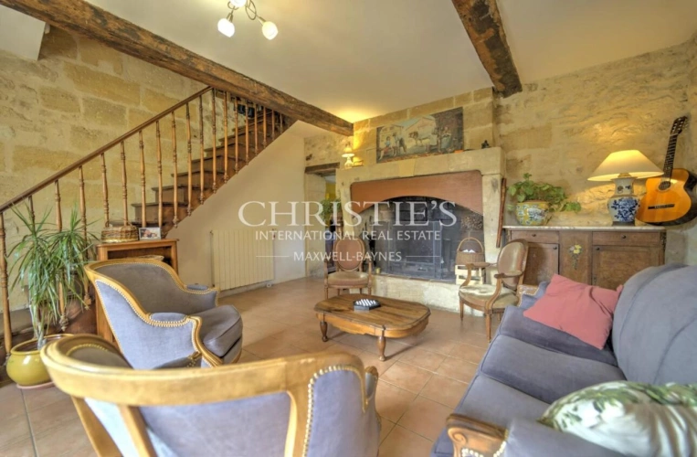 Photos 4 - Agricole - Aux portes de Saint-Émilion — Domaine agricole 19 ha, maison de caractère en pierre, grand potentiel