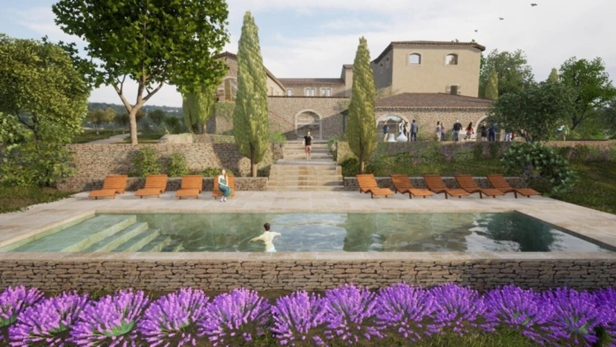 Photos 6 - Prestige - Propriete À Bonnieux(84) exceptionnelle ancienne magnanerie du XIIIᵉ siècle à rénover, près de 1 000 m² près de 7 ha