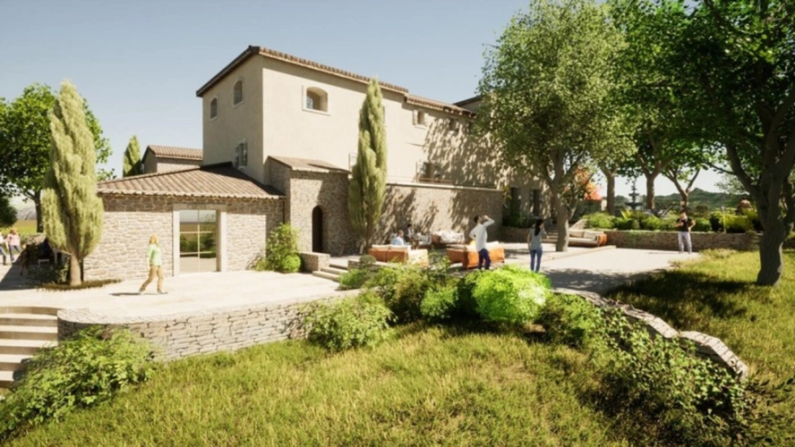 Photos 7 - Prestige - Propriete À Bonnieux(84) exceptionnelle ancienne magnanerie du XIIIᵉ siècle à rénover, près de 1 000 m² près de 7 ha