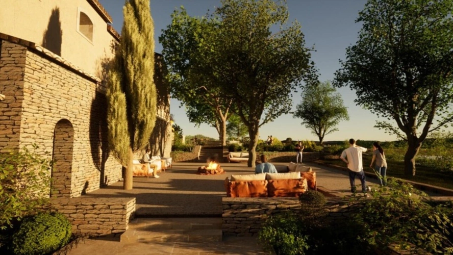 Photos 8 - Prestige - Propriete À Bonnieux(84) exceptionnelle ancienne magnanerie du XIIIᵉ siècle à rénover, près de 1 000 m² près de 7 ha