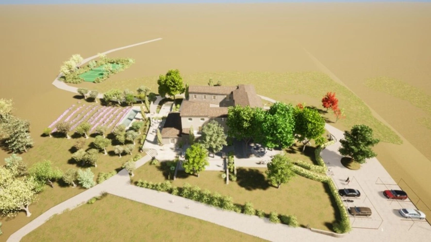 Photos 9 - Prestige - Propriete À Bonnieux(84) exceptionnelle ancienne magnanerie du XIIIᵉ siècle à rénover, près de 1 000 m² près de 7 ha